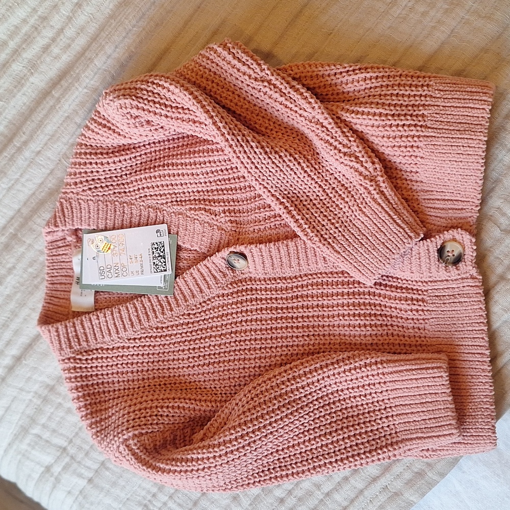 Pink Cardigan